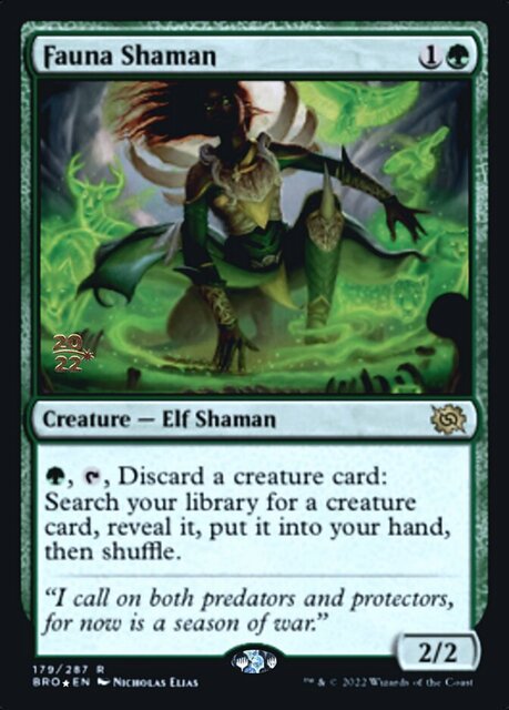 Fauna Shaman - Prerelease Foil